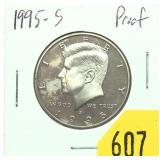 1995-S Kennedy half dollar, Proof