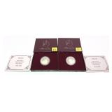 X 2 -Washington half dollars, 1982 -90% Silver,