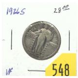 1926-S Standing Liberty quarter