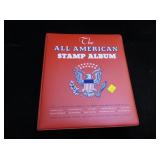 The All-American Stamp Album, never used, by