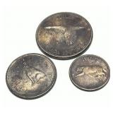 Lot; 1967 Canadian coins, Silver, $ 1.75 Face
