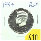 1999-S Kennedy half dollar, Proof