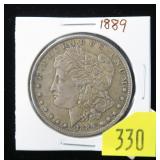 1889 Morgan dollar