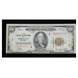 $100 National Bank note, Kansas City, series of