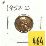1952-D Lincoln cent