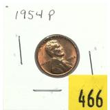 1954 Lincoln cent