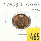 1953-D Lincoln cent