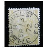 Great Britain 52 used, wmk 25, CV $350