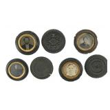 Lot, small thermal cases which are 2 pieces that