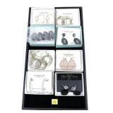 Lot, as new fashion jewelry, earrings and sets