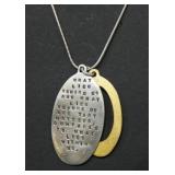 Kathy Bransfield sterling silver 22K gold plated