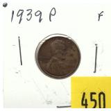 1939 Lincoln cent