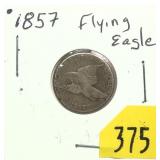 1857 Flying Eagle cent