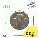1929 Standing Liberty quarter