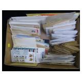 Lot, glassines US used, Foreign used & mint,