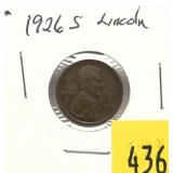 1926-S Lincoln cent