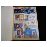 Russia & Uruguay Stockbook, 8 double sided stock