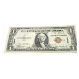 $1 silver certificate series of 1935A, Hawaii, Unc