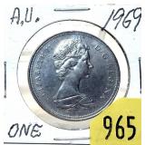 1969 Canadian dollar