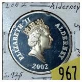 2002 Alderney Sterling/Gold 5 pounds