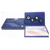 Kennedy half dollar anniversary set
