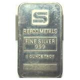 .999 1 oz. silver bar