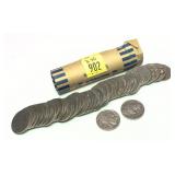 x40 Buffalo nickels, full and no date -x40 nickels