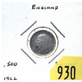 1926 British 3 pence