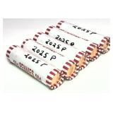 x5- Rolls of 2025 Lincoln cents -x5 rolls -Sold