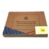 2025 Mint set, unopened