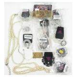 Lot, fashion jewelry, new in packaging