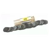 Lot, steel cents, 43 pcs.