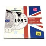 1992 British coin set