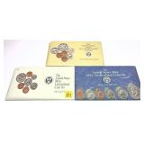 x3- Mint sets: 1990-1992-x3 sets -Sold by the