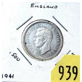 1941 British shilling