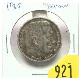 1935 German 5 marks