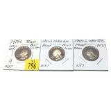 x3- Proof Washington quarters -x3 quarters -Sold
