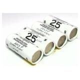 x4- Rolls of 2005 nickels(25 nickels per