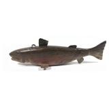 Vintage Fish wooden carved decoy