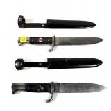 Lot: 2 Reproduction German Knives
