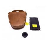 Lot: M1 30 Cal magazine with Leather cartridge/