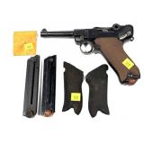 German Luger Erfurt 1914 Military 9mm Semi-Auto
