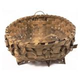 Iroquois Hand made basket - 10.5"