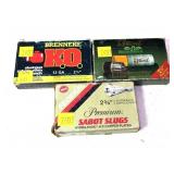 Lot, 15 Rds. assorted sabot slugs includes