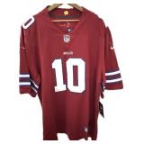 Buffalo Bills Khilil Shakir red embroidered