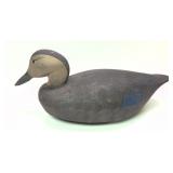 Ken Harris Wooden carved duck decoy, bottom