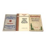 Lot: 3 Vintage Remington catalogs- No. 107; S