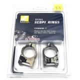 Nikon Standard 1" Mossy Oak scope rings in package