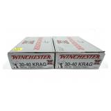 x2- Boxes of .30-40 Krag 180-grain Power-Point