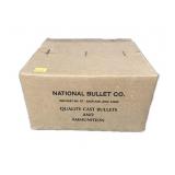 Box of .38 Cal. DEWC cast bullets, National